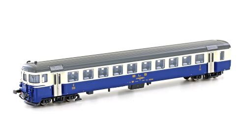 Hobbytrain 23943 BLS Steuerwagen Bt, creme/blau, Innenbel.Ep.IV